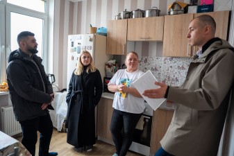 Представник міжнародної організації ознайомився з умовами реалізації програми тимчасового проживання ВПО